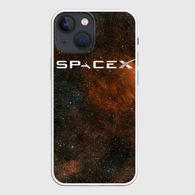 Чехол для iPhone 13 mini с принтом SPACE X в Санкт-Петербурге,  |  | cosmos | elon musk | galaxy | mars | robot | rockets | space | space x | tesla | universe | андроид | галактика | илон маск | космос | марс | пришельцы | ракеты | робот | спейс икс | тесла