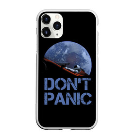 Чехол для iPhone 11 Pro матовый с принтом Dont Panic в Санкт-Петербурге, Силикон |  | 2022 | cat | elon | galaxy | mars | moon | musk | nasa | space | spacex | tesla | вселенная | галактика | звезды | илон | космонавт | космос | луна | марс | маск | наса | скафандр | тесла