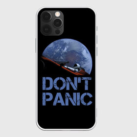 Чехол для iPhone 12 Pro Max с принтом Dont Panic в Санкт-Петербурге, Силикон |  | 2022 | cat | elon | galaxy | mars | moon | musk | nasa | space | spacex | tesla | вселенная | галактика | звезды | илон | космонавт | космос | луна | марс | маск | наса | скафандр | тесла