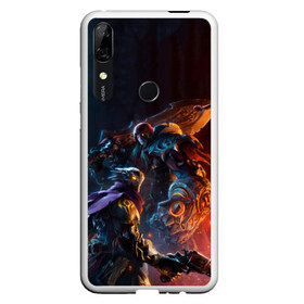 Чехол для Honor P Smart Z с принтом Darksiders Genesis в Санкт-Петербурге, Силикон | Область печати: задняя сторона чехла, без боковых панелей | action | darksiders | darksiders 3 | darksiders genesis | game | дарксайдерс | дарксайдерс 3 | дарксайдерс генезис | демон | игра | огонь | экшен