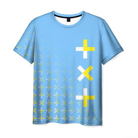 Мужская футболка 3D с принтом TXT в Санкт-Петербурге, 100% полиэфир | прямой крой, круглый вырез горловины, длина до линии бедер | beomgyu | huening kai | k pop | soobin | taehyun | tomorrow x together | txt | yeonjun | к поп