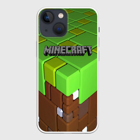 Чехол для iPhone 13 mini с принтом MINECRAFT в Санкт-Петербурге,  |  | craft | creeper | dungeon | dungeons | earth | game | logo | mine | minecraft | mobile | online | дунгеонс | земля | зомби | игра | крипер | лого | майкрафт | майнкрафт | мобайл | онлайн | подземелье | подземелья