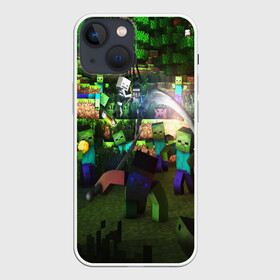 Чехол для iPhone 13 mini с принтом MINECRAFT Creeper в Санкт-Петербурге,  |  | craft | creeper | dungeon | dungeons | earth | game | logo | mine | minecraft | mobile | online | дунгеонс | земля | зомби | игра | крипер | лого | майкрафт | майнкрафт | мобайл | онлайн | подземелье | подземелья