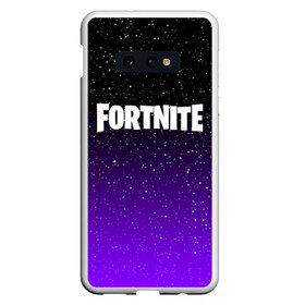 Чехол для Samsung S10E с принтом FORTNITE SPACE в Санкт-Петербурге, Силикон | Область печати: задняя сторона чехла, без боковых панелей | fornite 2 | fortnite | fortnite x | marshmello | маршмелло | фортнайт | фортнайт 2 | фортнайт глава 2