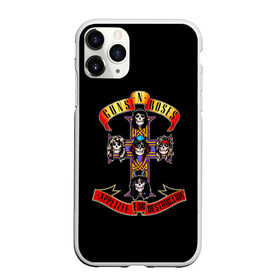 Чехол для iPhone 11 Pro Max матовый с принтом Guns n roses в Санкт-Петербурге, Силикон |  | Тематика изображения на принте: axl rose | geffen records | gnr | guns | rock | roses | slash | гансы | пистолеты | розы | рок | слеш | эксл роуз