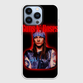 Чехол для iPhone 13 Pro с принтом Guns n roses + Спина в Санкт-Петербурге,  |  | axl rose | geffen records | gnr | guns | rock | roses | slash | гансы | пистолеты | розы | рок | слеш | эксл роуз