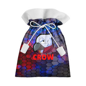 Подарочный 3D мешок с принтом Brawl Stars CROW в Санкт-Петербурге, 100% полиэстер | Размер: 29*39 см | android | brawl stars | crow | games | leon | mobile game | stars | ворон | игры | леон | мобильные игры