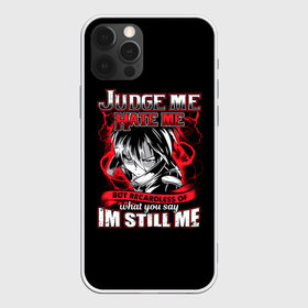 Чехол для iPhone 12 Pro Max с принтом Judge me hate me в Санкт-Петербурге, Силикон |  | anime | tokyo ghoul | аниме | анимэ | гули | канеки кен | кузен йошимура | наки | нишики нишио | ренджи йомо | ризе камиширо | токийский гуль | тоука киришима | ута | хинами фуэгучи | шуу цукияма