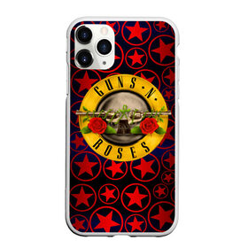 Чехол для iPhone 11 Pro матовый с принтом Guns n roses в Санкт-Петербурге, Силикон |  | Тематика изображения на принте: axl rose | geffen records | gnr | guns | rock | roses | slash | гансы | пистолеты | розы | рок | слеш | эксл роуз