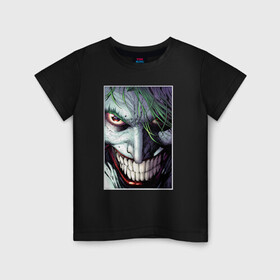 Детская футболка хлопок с принтом Joker в Санкт-Петербурге, 100% хлопок | круглый вырез горловины, полуприлегающий силуэт, длина до линии бедер | joker | shtatjoker | артур флек | джокер | жокир