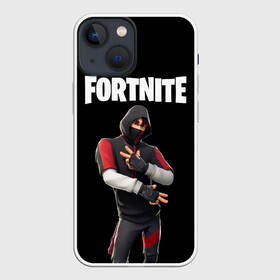 Чехол для iPhone 13 mini с принтом FORTNITE IKONIK (КАПЮШОН) в Санкт-Петербурге,  |  | fnchap2 | fortnite | fortnite 2 | fortnite x | ikonik | marshmello | иконик | маршмелло | фортнайт | фортнайт 2 | фортнайт глава 2