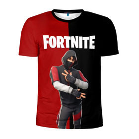 Мужская футболка 3D спортивная с принтом FORTNITE IKONIK в Санкт-Петербурге, 100% полиэстер с улучшенными характеристиками | приталенный силуэт, круглая горловина, широкие плечи, сужается к линии бедра | fortnite | fortnite 2 | fortnite x маршмелло | ikonik | marshmello | ninja | ninja streamer | иконик | ниндзя | фортнайт | фортнайт 2 | фортнайт глава 2