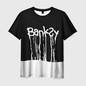 Мужская футболка 3D с принтом Banksy в Санкт-Петербурге, 100% полиэфир | прямой крой, круглый вырез горловины, длина до линии бедер | art | banksy | street | street art | арт | бэнкси | стрит | стрит арт