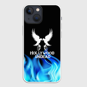 Чехол для iPhone 13 mini с принтом HOLLYWOOD UNDEAD в Санкт-Петербурге,  |  | charlie scene | danny | funny man | hollywood undead | j dog | johnny 3 tears | logo | music | rock | альтернатива | металл | музыка | музыкальный | рок