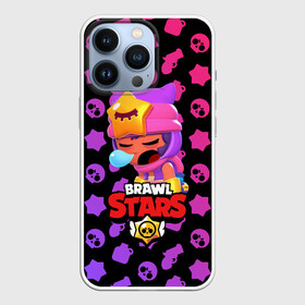 Чехол для iPhone 13 Pro с принтом BRAWL STARS   SANDY в Санкт-Петербурге,  |  | brawl | bull | colt | crow | game | games | leon | online | penny | poco | sandy | shelly | spike | star | stars | wanted | брав | бравл | браво | звезда | звезды | игра | игры | лого | онлайн | сенди | старс | сэнди