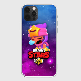 Чехол для iPhone 12 Pro с принтом SANDY SPACE (Brawl Stars) в Санкт-Петербурге, силикон | область печати: задняя сторона чехла, без боковых панелей | brawl | bull | colt | crow | game | games | leon | online | penny | poco | sandy | shelly | spike | star | stars | wanted | брав | бравл | браво | звезда | звезды | игра | игры | лого | онлайн | сенди | старс | сэнди