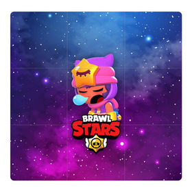 Магнитный плакат 3Х3 с принтом SANDY SPACE (Brawl Stars) в Санкт-Петербурге, Полимерный материал с магнитным слоем | 9 деталей размером 9*9 см | brawl | bull | colt | crow | game | games | leon | online | penny | poco | sandy | shelly | spike | star | stars | wanted | брав | бравл | браво | звезда | звезды | игра | игры | лого | онлайн | сенди | старс | сэнди