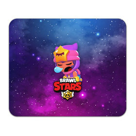 Коврик для мышки прямоугольный с принтом SANDY SPACE (Brawl Stars) в Санкт-Петербурге, натуральный каучук | размер 230 х 185 мм; запечатка лицевой стороны | brawl | bull | colt | crow | game | games | leon | online | penny | poco | sandy | shelly | spike | star | stars | wanted | брав | бравл | браво | звезда | звезды | игра | игры | лого | онлайн | сенди | старс | сэнди