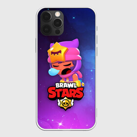 Чехол для iPhone 12 Pro с принтом SANDY SPACE (Brawl Stars) в Санкт-Петербурге, силикон | область печати: задняя сторона чехла, без боковых панелей | brawl | bull | colt | crow | game | games | leon | online | penny | poco | sandy | shelly | spike | star | stars | wanted | брав | бравл | браво | звезда | звезды | игра | игры | лого | онлайн | сенди | старс | сэнди