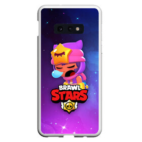 Чехол для Samsung S10E с принтом SANDY SPACE (Brawl Stars) в Санкт-Петербурге, Силикон | Область печати: задняя сторона чехла, без боковых панелей | brawl | bull | colt | crow | game | games | leon | online | penny | poco | sandy | shelly | spike | star | stars | wanted | брав | бравл | браво | звезда | звезды | игра | игры | лого | онлайн | сенди | старс | сэнди