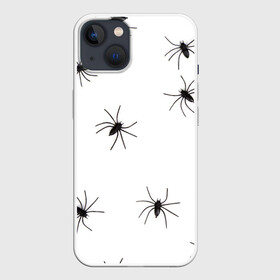 Чехол для iPhone 13 с принтом Пауки в Санкт-Петербурге,  |  | spider | spiders | абстрактный | абстракция | животное | животные | жук | жуки | насекомое | насекомые | паук | паучий | паучки | паучок | природа | фауна