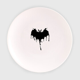 Тарелка с принтом Bat в Санкт-Петербурге, фарфор | диаметр - 210 мм
диаметр для нанесения принта - 120 мм | 31 | bat | blot | eyes | halloween | wings | глаза | клякса | крылья | летучая мышь | хэллоуин