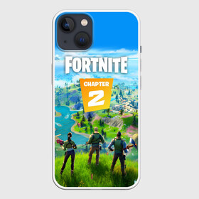 Чехол для iPhone 13 с принтом FORTNITE 2 ЧАСТЬ (2 СТОРОНЫ) в Санкт-Петербурге,  |  | 1 сезон | 11 сезон | 2 часть | battle | chapter 2 | fort | fortnite | fortnite 2 | royale | season 11 | битва | королевская | форт | фортнайт