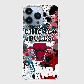 Чехол для iPhone 13 Pro с принтом Чикаго Буллз в Санкт-Петербурге,  |  | bulls | chicago | chicago bulls | nba | баскетбол | буллз | нба | чикаго | чикаго буллз