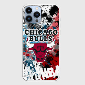 Чехол для iPhone 13 Pro Max с принтом Чикаго Буллз в Санкт-Петербурге,  |  | bulls | chicago | chicago bulls | nba | баскетбол | буллз | нба | чикаго | чикаго буллз