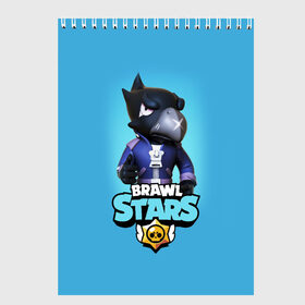 Скетчбук с принтом Crow (Brawl Stars) в Санкт-Петербурге, 100% бумага
 | 48 листов, плотность листов — 100 г/м2, плотность картонной обложки — 250 г/м2. Листы скреплены сверху удобной пружинной спиралью | brawl stars | crow | game | leon | бравл | бравл стар | бравл старс | ворон | ворона | детская | детям | игра | компьютерная игра | кров | леон | персонаж | развлечение