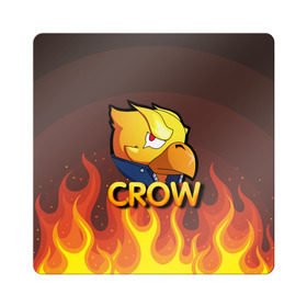 Магнит виниловый Квадрат с принтом Crow (Brawl Stars) в Санкт-Петербурге, полимерный материал с магнитным слоем | размер 9*9 см, закругленные углы | brawl stars | crow | game | leon | бравл | бравл стар | бравл старс | ворон | ворона | детская | детям | игра | компьютерная игра | кров | леон | персонаж | развлечение