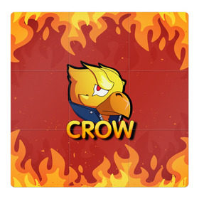 Магнитный плакат 3Х3 с принтом Crow (Brawl Stars) в Санкт-Петербурге, Полимерный материал с магнитным слоем | 9 деталей размером 9*9 см | brawl stars | crow | game | leon | бравл | бравл стар | бравл старс | ворон | ворона | детская | детям | игра | компьютерная игра | кров | леон | персонаж | развлечение