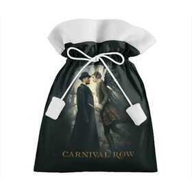 Подарочный 3D мешок с принтом Carnival Row в Санкт-Петербурге, 100% полиэстер | Размер: 29*39 см | cara delevingne | carnival row | виньет стоунмосс | кара делевинь | карнивал роу | фентази | фея