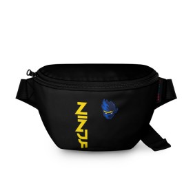 Поясная сумка 3D с принтом FORTNITE NINJA в Санкт-Петербурге, 100% полиэстер | плотная ткань, ремень с регулируемой длиной, внутри несколько карманов для мелочей, основное отделение и карман с обратной стороны сумки застегиваются на молнию | fnchap2 | fortnite | fortnite 2 | fortnite x | marshmello | ninja | ninja hyper streamer | ninja streamer | streamer | tyler blevins | маршмелло | ниндзя | фортнайт | фортнайт 2 | фортнайт глава 2