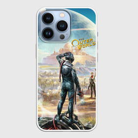 Чехол для iPhone 13 Pro с принтом The Outer World в Санкт-Петербурге,  |  | fallout | fallout new vegas | new vegas | obsidian | obsidian entertainment | outer worlds | private division | rpg | the outer | the outer worlds