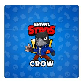 Магнитный плакат 3Х3 с принтом BRAWL STARS CROW в Санкт-Петербурге, Полимерный материал с магнитным слоем | 9 деталей размером 9*9 см | brawl stars | brawl stars crow | brawler | crow | бравл старз | бравлер | ворон