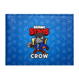 Обложка для студенческого билета с принтом BRAWL STARS CROW в Санкт-Петербурге, натуральная кожа | Размер: 11*8 см; Печать на всей внешней стороне | brawl stars | brawl stars crow | brawler | crow | бравл старз | бравлер | ворон