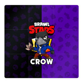 Магнитный плакат 3Х3 с принтом BRAWL STARS CROW в Санкт-Петербурге, Полимерный материал с магнитным слоем | 9 деталей размером 9*9 см | brawl stars | brawl stars crow | brawler | crow | бравл старз | бравлер | ворон