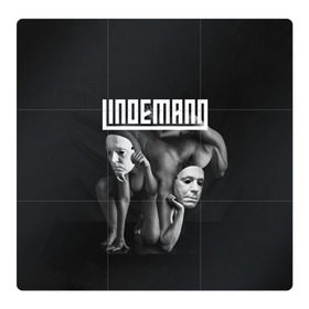 Магнитный плакат 3Х3 с принтом LINDEMANN в Санкт-Петербурге, Полимерный материал с магнитным слоем | 9 деталей размером 9*9 см | lindeman | lindemann | logo | music | pain | rammstein | rock | rumstein | till | группа | линдеман | линдеманн | лого | логотип | метал | музыка | пэйн | раммштайн | рамштаин | рамштайн | рок | символ | тилль