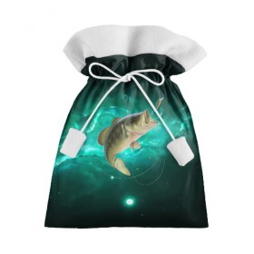 Подарочный 3D мешок с принтом Рыбалка на карпа в Санкт-Петербурге, 100% полиэстер | Размер: 29*39 см | большая рыба | карп | карповые | леска | наживка | рыба | рыбак | рыбаку | рыбалка | рыбка | рыболов | удилище | удочка