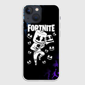 Чехол для iPhone 13 mini с принтом FORTNITE MARSHMELLO в Санкт-Петербурге,  |  | fnchap2 | fortnite | fortnite 2 | fortnite x | marshmello | ninja | ninja hyper streamer | ninja streamer | streamer | tyler blevins | маршмелло | ниндзя | фортнайт | фортнайт 2 | фортнайт глава 2