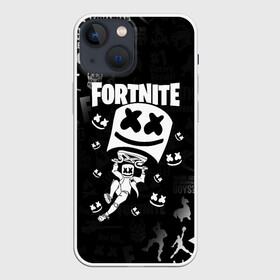 Чехол для iPhone 13 mini с принтом FORTNITE MARSHMELLO в Санкт-Петербурге,  |  | fnchap2 | fortnite | fortnite 2 | fortnite x | marshmello | ninja | ninja hyper streamer | ninja streamer | streamer | tyler blevins | маршмелло | ниндзя | фортнайт | фортнайт 2 | фортнайт глава 2