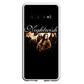 Чехол для Samsung Galaxy S10 с принтом Nightwish в Санкт-Петербурге, Силикон | Область печати: задняя сторона чехла, без боковых панелей | Тематика изображения на принте: metal | nightwish | symphonic metal | tarja | tarja turunen | turunen | метал | найтвиш | симфоник метал | тарья | турунен