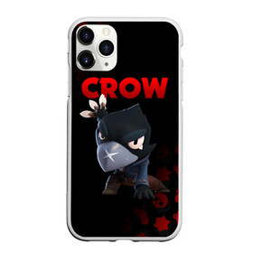 Чехол для iPhone 11 Pro матовый с принтом BRAWL STARS CROW в Санкт-Петербурге, Силикон |  | brawl stars | bull | colt | crow | leon | stars | берли | бо | брок | ворон | джесси | динамайк | дэррил | кольт | леон | мортис | нита | пайпер | пенни | поко | пэм | рикошет | спайк | фрэнк | шелли | эль примо