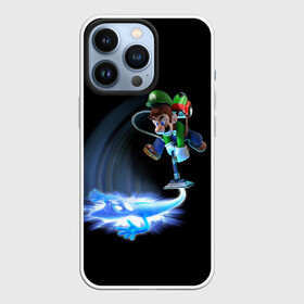 Чехол для iPhone 13 Pro с принтом Luigis Mansion в Санкт-Петербурге,  |  | game | luigis mansion | mario | nintendo | видеоигра | игра | луиджи | марио | привидение | призрак