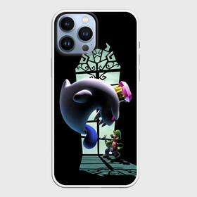 Чехол для iPhone 13 Pro Max с принтом Luigis Mansion в Санкт-Петербурге,  |  | Тематика изображения на принте: game | luigis mansion | mario | nintendo | видеоигра | игра | луиджи | марио | привидение | призрак