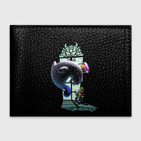 Обложка для студенческого билета с принтом Luigis Mansion в Санкт-Петербурге, натуральная кожа | Размер: 11*8 см; Печать на всей внешней стороне | Тематика изображения на принте: game | luigis mansion | mario | nintendo | видеоигра | игра | луиджи | марио | привидение | призрак
