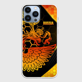 Чехол для iPhone 13 Pro Max с принтом RUSSIA Lifestyle в Санкт-Петербурге,  |  | aesthetic | collection | fashion | hybrid | original | pro | review | russia | sports | герб | орнамент | россия | рф | спорт | униформа | форма