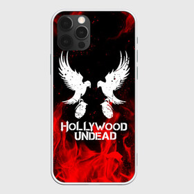 Чехол для iPhone 12 Pro Max с принтом HOLLYWOOD UNDEAD в Санкт-Петербурге, Силикон |  | Тематика изображения на принте: deuce | hollywood undead | hu | j dog | shady jeff | голливуд | голливудская нежить | даниэль мурильо | джордан террелл | джордж артур рейган | дилан альварес | мэттью сент клер | нежить