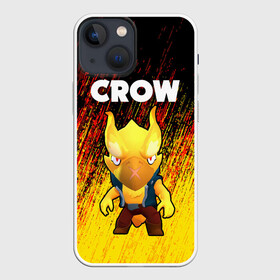 Чехол для iPhone 13 mini с принтом BRAWL STARS CROW PHOENIX в Санкт-Петербурге,  |  | brawl stars | brawl stars crow | brawl stars crow phoenix | brawl stars leon | brawl stars leon shark | brawl stars robot spike | brawl stars spike | бравл старс